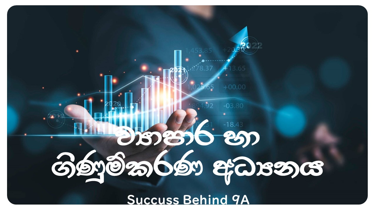 ව්‍යාපාර හා ගිණුම්කරණ අධ්‍යයනය